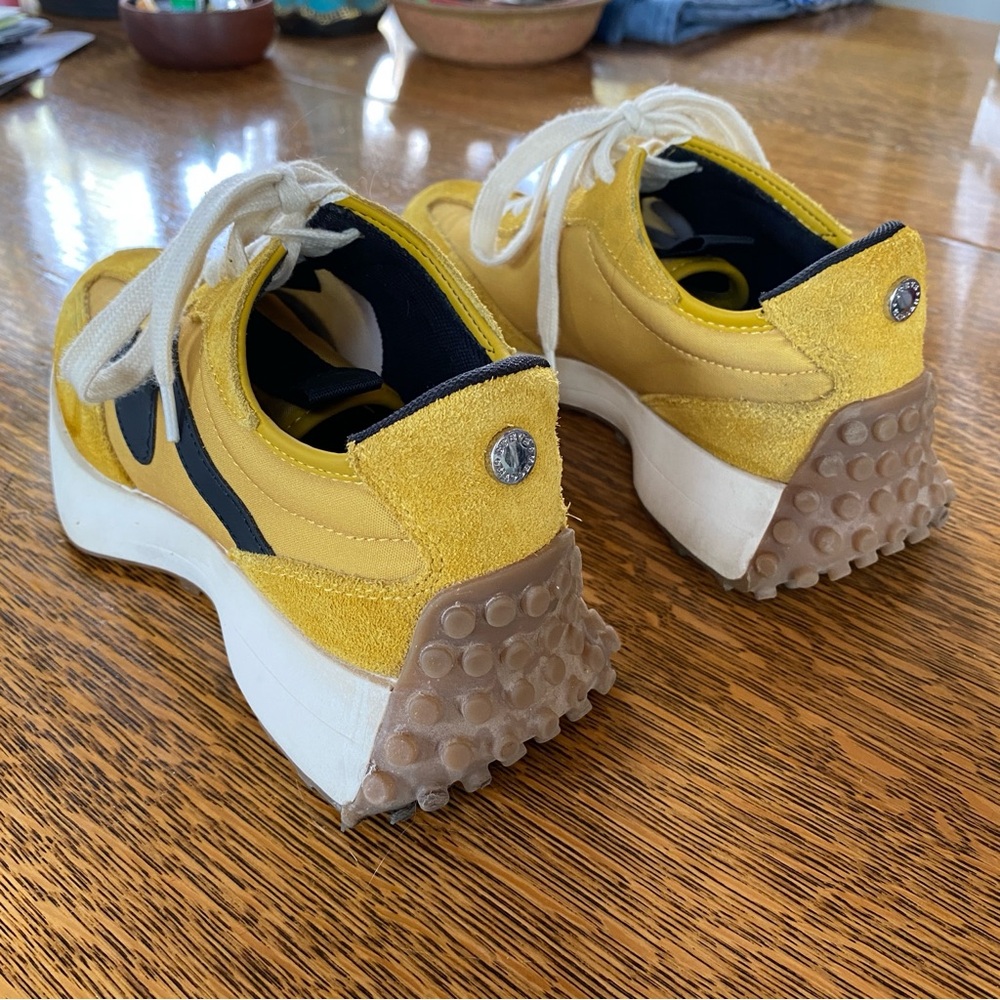 Steve Madden Campo Sneaker in Mustard - Picture 4 of 14
